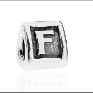 Pandora Charm letter F
